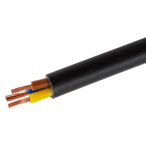 Провод ПВС 3х2,5 ГОСТ Черный  ПРОМЭКО