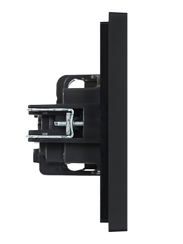 FORTE&PIANO Роз. с з/к без з/ш в/к 16А FP116 чер. IEK