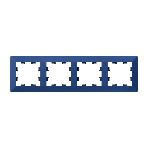 ATLASDESIGN AIR 4-п РАМКА, АКВАМАРИН/дымч. черный