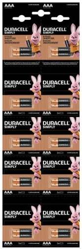 Батарейки  AAA LR03 Simply Duracell 2шт