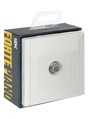 FORTE&PIANO Роз. TV оконечная FP228 бел. IEK