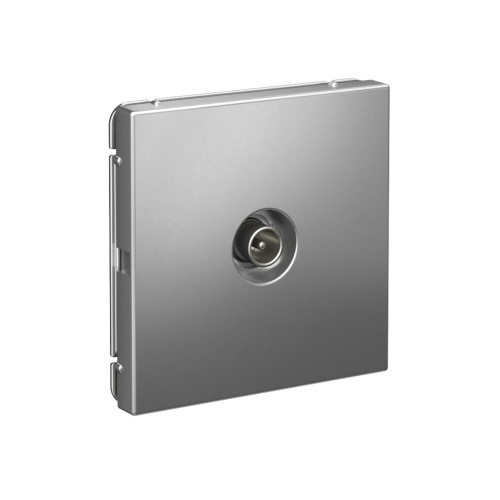 TV РОЗЕТКА оконечная 1DB, мех-м, СТАЛЬ