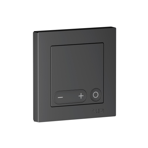 SMART ТЕРМОСТАТ програм для электр теплого пола, Zigbee, 16 А, мех.,  ЧЕРНЫЙ
