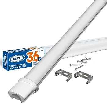 Светильник 48W LED (аналог ЛСП 2х58W) L1500 4000К, 4000Лм, ДСП1500-LED-S-48-4000-УХЛ2-IP65 ТМ IONICH
