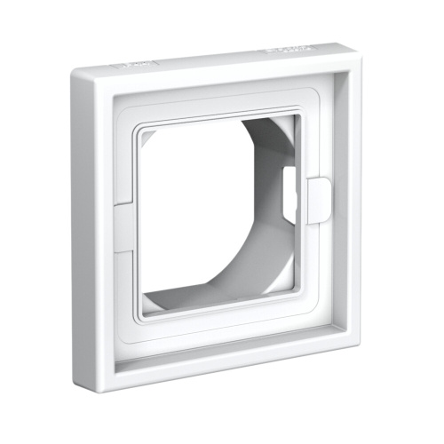 1-постовая РАМКА IP44,  БЕЛЫЙ