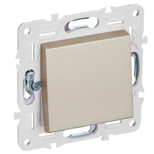 SKANDY Выключатель 1-клавишный перекрестный 10А SK-V03Sa песочный IEK