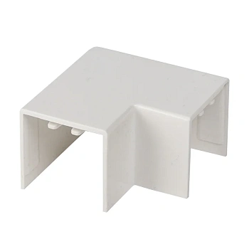 Поворот 90 гр. (25х25) (4 шт) Plast EKF PROxima Белый