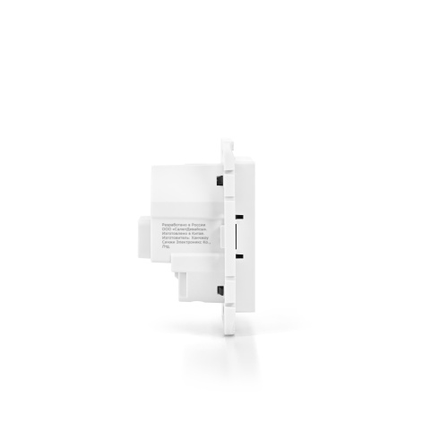 SMART ТЕРМОСТАТ програм для электр теплого пола, Zigbee, 16 А, мех., БЕЛЫЙ