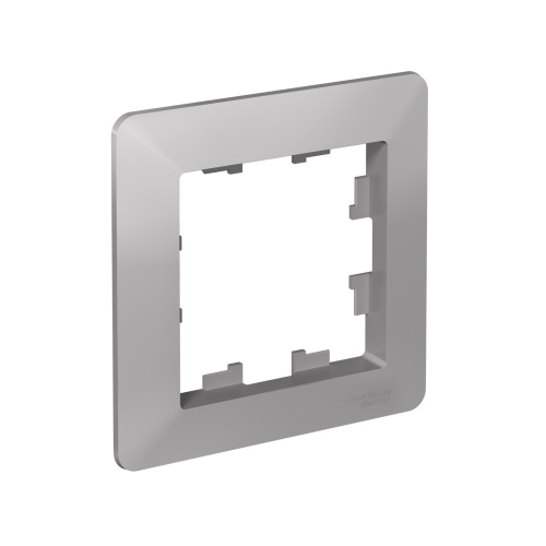 ATLASDESIGN AIR 1-п РАМКА, АЛЮМ/дымч. черный