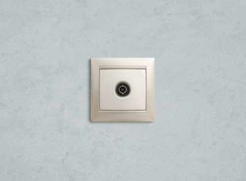 Розетка TV 1.5dB звезда БЕЛ VLN