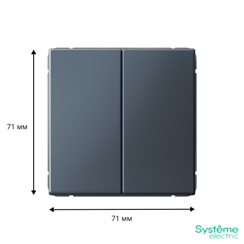 2-кл. ПЕРЕКЛЮЧАТЕЛЬ, сх.6/2, 10АХ, мех-м, ГРИФЕЛЬ
