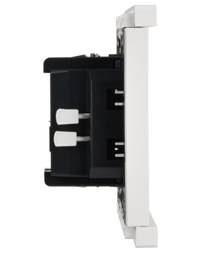 FORTE&PIANO Выключатель 1-клавишный самовозвратный 10А FP210 белый IEK