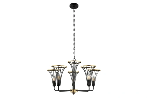 Подвесная люстра Lumien Hall Блис 4016/3P-BK-GD
