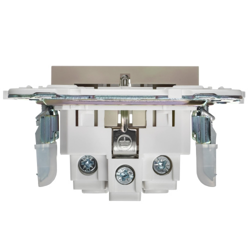 SKANDY Розетка с заземлением без защитных шторок 16А SK-R05B бежевый IEK