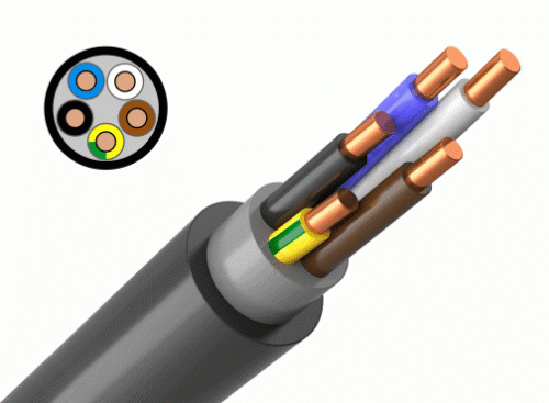 Кабель ППГнг(А) HF  5х25 ГОСТ 