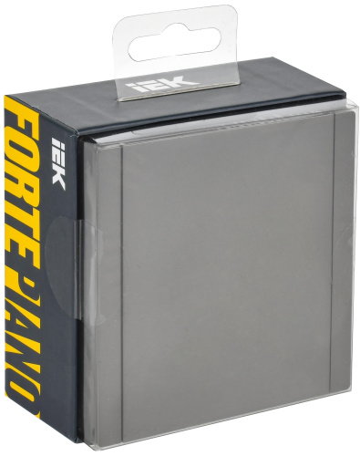 FORTE&PIANO Розетка 1-местная с заземлением с защитными шторками и крышкой винтовое крепление 16А IP