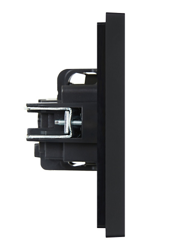 FORTE&PIANO Роз. с з/к з/ш в/к 16А FP115 чер. IEK