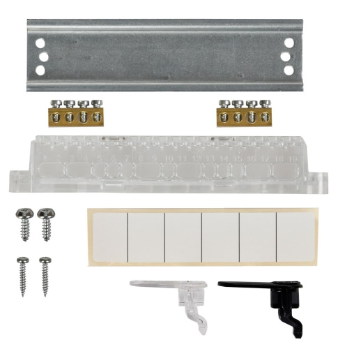 UNION Compact Корпус пласт. ЩРВ-П-6 IP41 черн. пр. дв. IEK