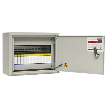 Щит распределительный навесной ЩРН-12   (с замком, 220х300х120)  EKF PROxima