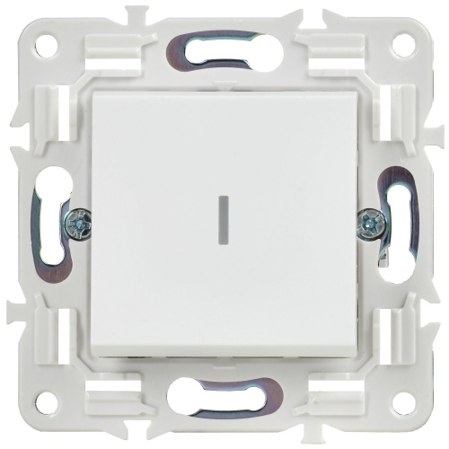 SKANDY Выключ. 1-кл. с инд. 10А SK-V07W арк. бел. IEK