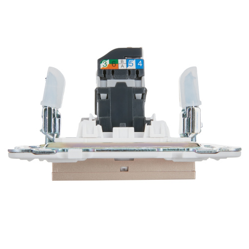 SKANDY Розетка компьютерная RJ45 кат.5E SK-K01Sa песочный IEK