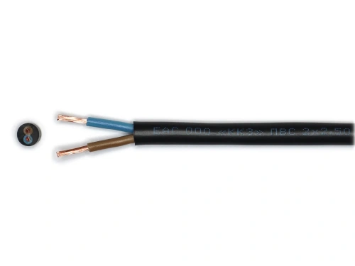 Провод ПВС 2х2,5 ГОСТ ЧЕРНЫЙ МЕТАЛЛИСТ