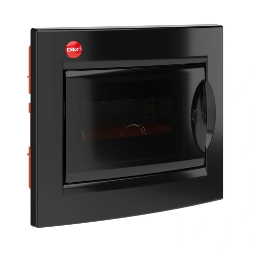 82508 Щиток встраиваемый 8 мод.,IP 41 ,черный