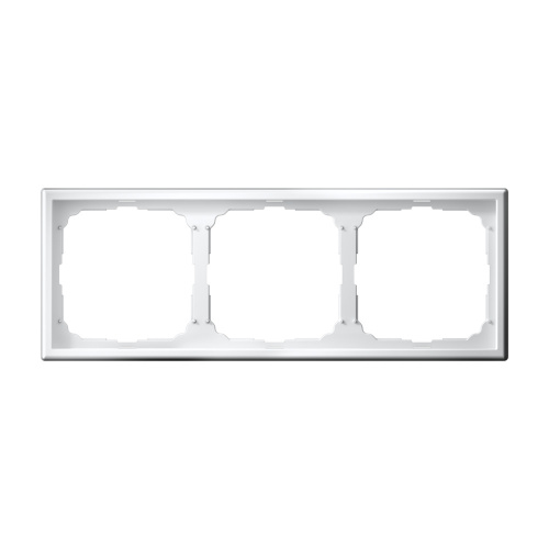 3-постовая РАМКА, универ., БЕЛЫЙ