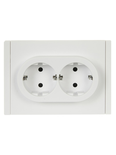 FORTE&PIANO Роз. 2-я с з/к з/ш б/к 16А FP223 бел. IEK