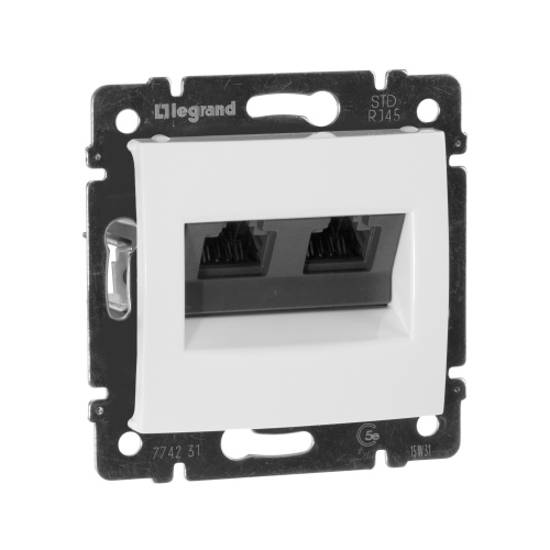 ValenaRJ45 UTP кат5е 2в бел зх