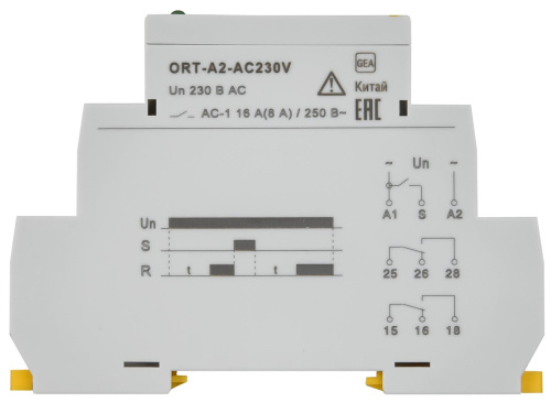 Реле задержки включения ORT 2 конт. 230В AC IEK