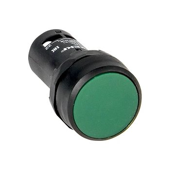 Кнопка SW2C-11 зёлёная (возв без фикс)  d22мм/220В   ЭКФ (аналог SB7)