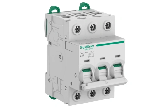 Автоматический выключатель (АВ) C 25A 3P 6kA 400В Systeme9 Systeme Electric