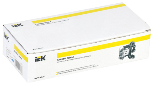 Зажим наборный ЗНИ-4мм2 (JXB35А) синий IEK