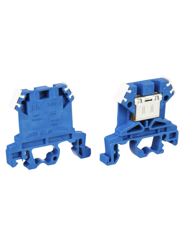 Зажим наборный ЗНИ-4мм2 (JXB35А) синий IEK