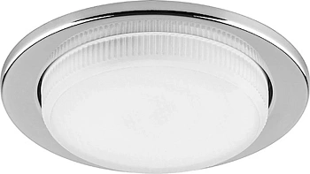 Светильник потолочный встраиваемый, 20W 230V GX53, хром без лампы, DL53