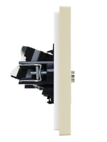 FORTE&PIANO Роз. двойная TV+RJ45 кат.5E FP436 ван. IEK