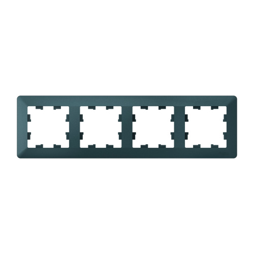 ATLASDESIGN AIR 4-п РАМКА, ИЗУМРУД/дымч. черный