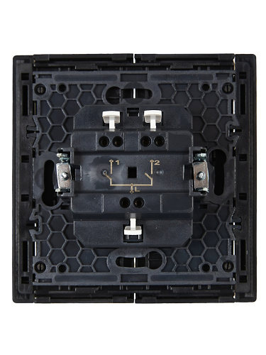 FORTE&PIANO Выключ. 2-кл. 10А FP105 чер. IEK