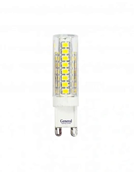 Лампа капсульная светодиодная 7W G9 2700К 220В GENERAL