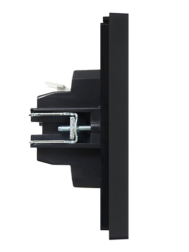 FORTE&PIANO Выключ. 2-кл. 10А FP105 чер. IEK