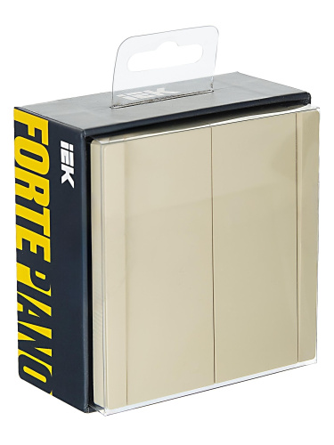 FORTE&PIANO Выключ. 2-кл. 10А FP405 ван. IEK