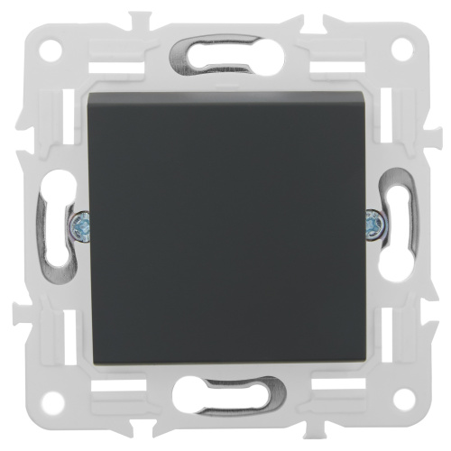 SKANDY Выключатель 1-клавишный перекрестный 10А SK-V03G графит IEK