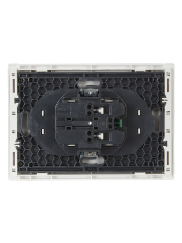 FORTE&PIANO Роз. 2-я с з/к з/ш б/к 16А FP223 бел. IEK