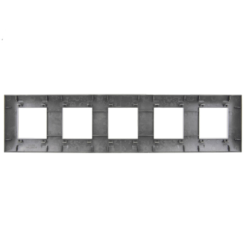 SKANDY Рамка 5-местная SK-F05Sh шампань IEK