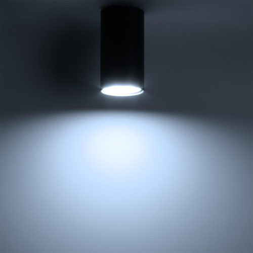 Свет-к накладной Arton цилиндр 55х100мм GU10 алюминий черн