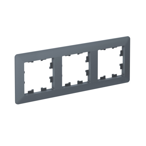 ATLASDESIGN AIR 3-п РАМКА, ГРИФЕЛЬ/дымч. черный