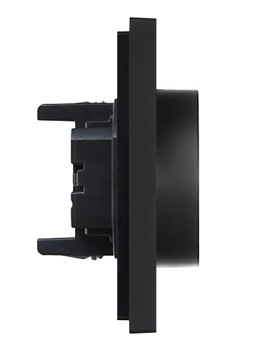 FORTE&PIANO Роз. 2-я с з/к з/ш б/к 16А FP123 чер. IEK