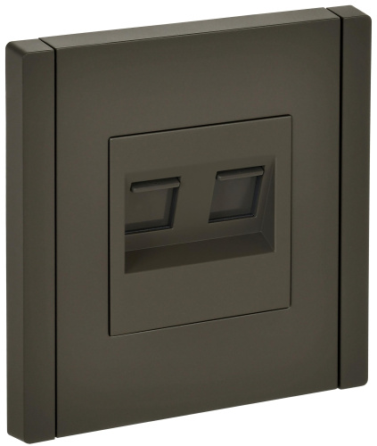 FORTE&PIANO Роз. комп. 2-ая RJ45 кат.5E FP333 сер. IEK