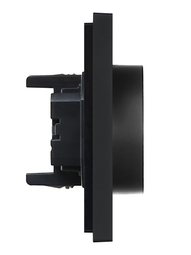 FORTE&PIANO Роз. 2-я с з/к без з/ш б/к 16А FP124 чер. IEK